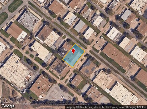  9109 Premier Row, Dallas, TX Parcel Map