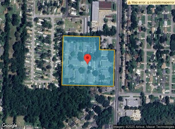  601 N Fairfield Dr, Pensacola, FL Parcel Map