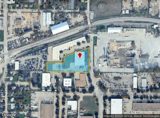  1201 N Ave, Plano, TX Parcel Map