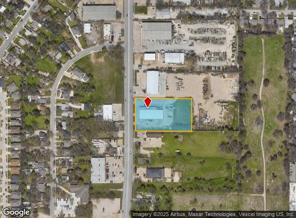 2820 N Beach St, Haltom City, TX Parcel Map