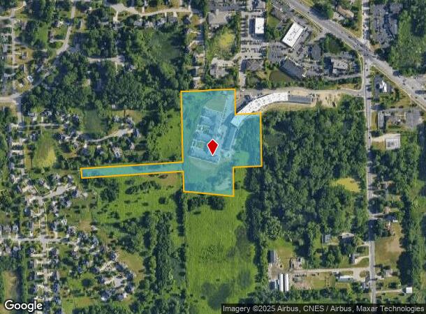 1225 Spaulding Ave Se, Grand Rapids, MI Parcel Map