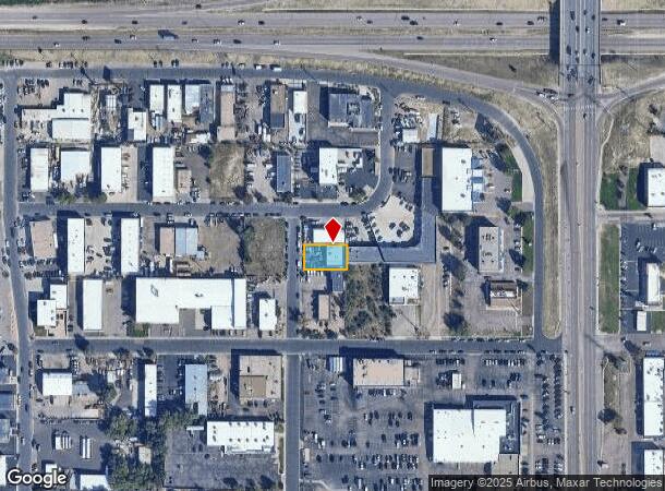 325 Delaware Dr, Colorado Springs, CO Parcel Map