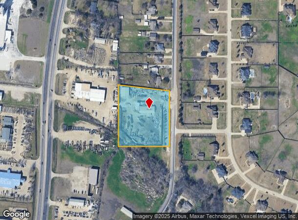 1541 Shawnee Rd, Waxahachie, TX Parcel Map