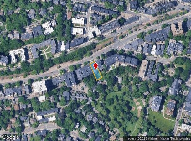  1459 Beacon St, Brookline, MA Parcel Map
