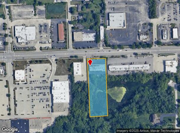  621 E Roosevelt Rd, Lombard, IL Parcel Map