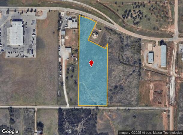 2515 Central Fwy E, Wichita Falls, TX Parcel Map