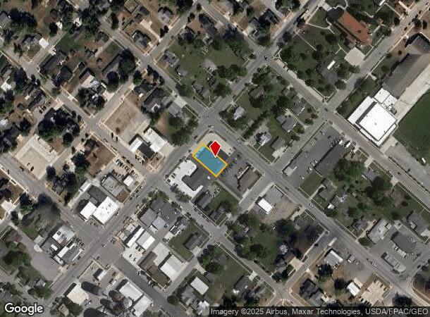 Broad St, Columbus Grove, OH Parcel Map