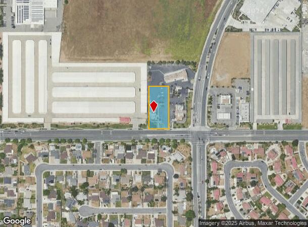  1320 W Base Line Rd, Rialto, CA Parcel Map