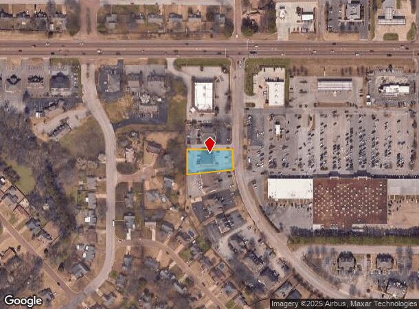 6933 Crumpler Blvd, Olive Branch, MS Parcel Map