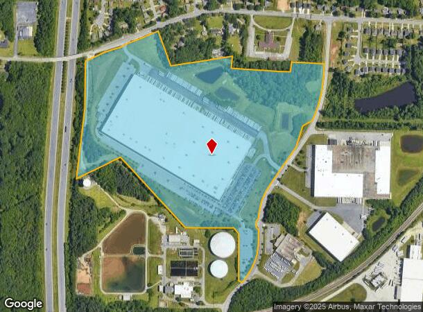  201 N Pendleton St, High Point, NC Parcel Map