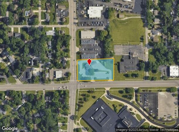 2170 Packard Rd, Ypsilanti, MI Parcel Map