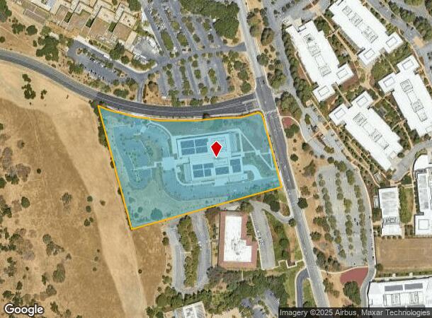  3380 Coyote Hill Rd, Palo Alto, CA Parcel Map