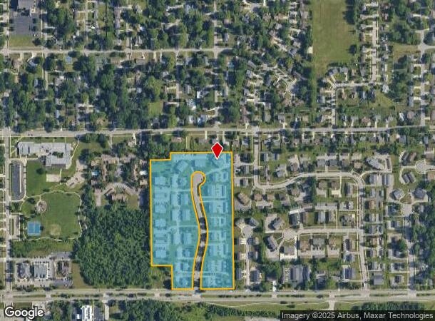 314 Ridgeland Ct, Holland, MI Parcel Map