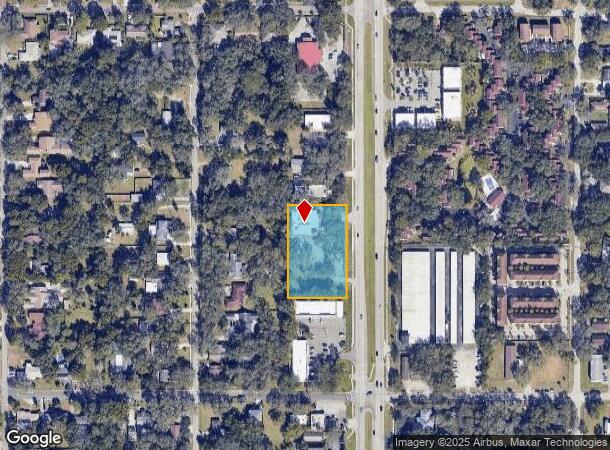 12350 N 56Th St, Temple Terrace, FL Parcel Map