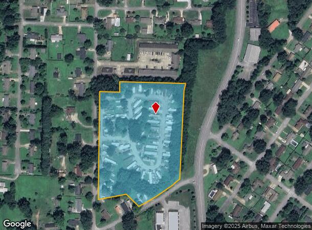  2166 Belview Rd, Florence, AL Parcel Map