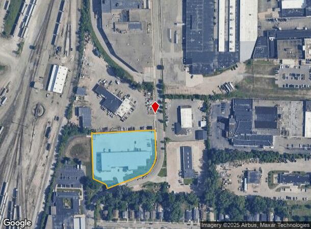  1535 Steele Ave Sw, Grand Rapids, MI Parcel Map
