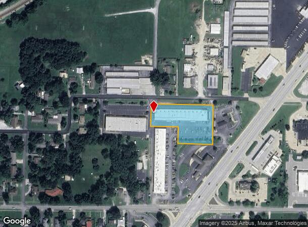  542 E Harrison St, Republic, MO Parcel Map