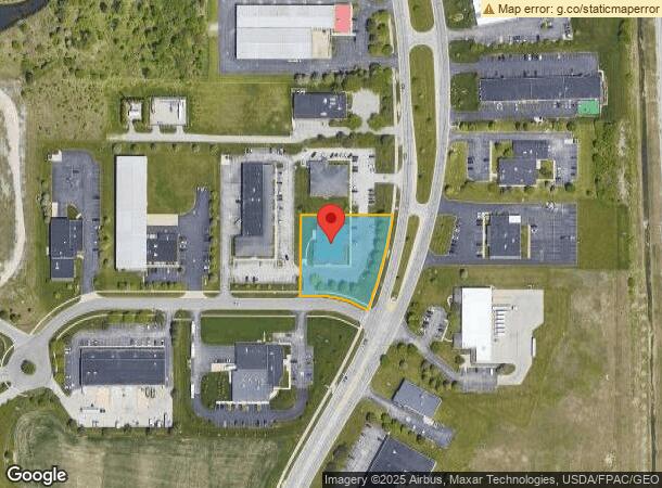  3600 Briarfield Blvd, Maumee, OH Parcel Map