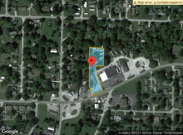  110 E Boone St, Ash Grove, MO Parcel Map