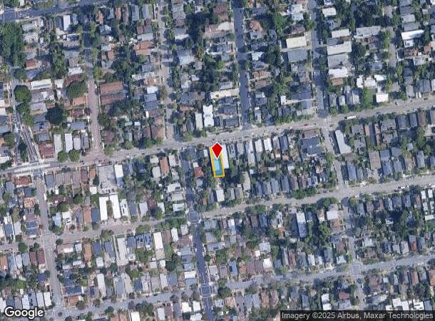  1708 Dwight Way, Berkeley, CA Parcel Map