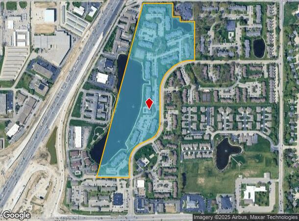 8380 Whipporwill Dr, Indianapolis, IN Parcel Map