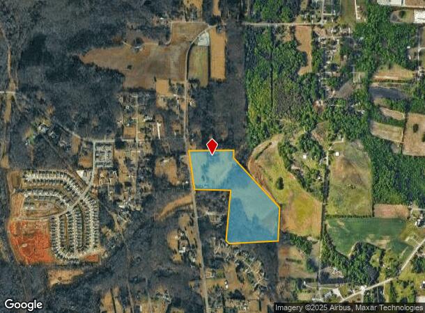 8607 Adkins Rd, Colfax, NC Parcel Map