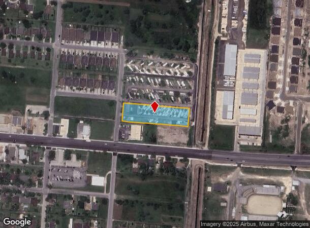  400 E 3Rd St, Los Fresnos, TX Parcel Map