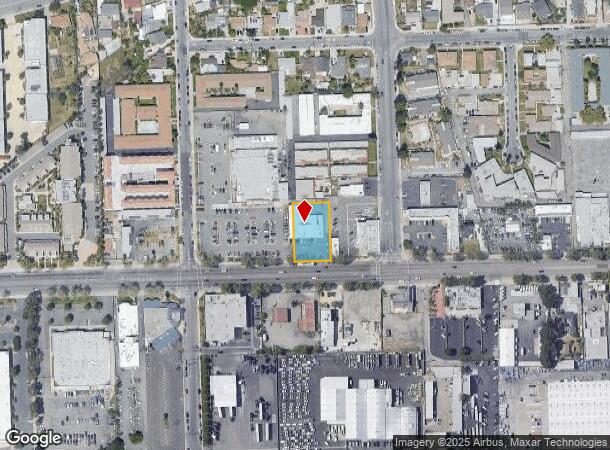  1625 W Holt Ave, Pomona, CA Parcel Map