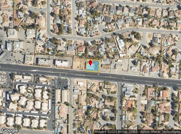  3568 E Russell Rd, Las Vegas, NV Parcel Map