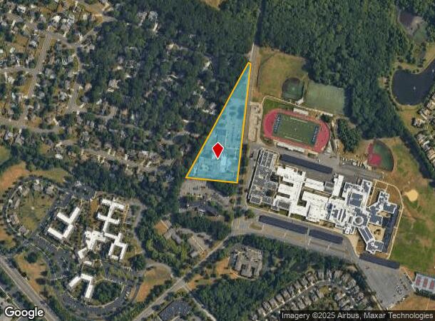 1304 Laurel Oak Rd, Voorhees, NJ Parcel Map