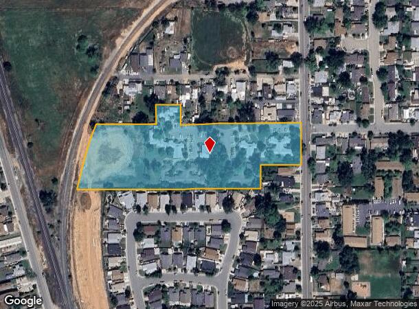  280 Oak Ave, Galt, CA Parcel Map