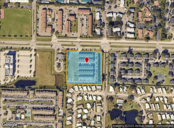 159 E University Blvd, Melbourne, FL Parcel Map