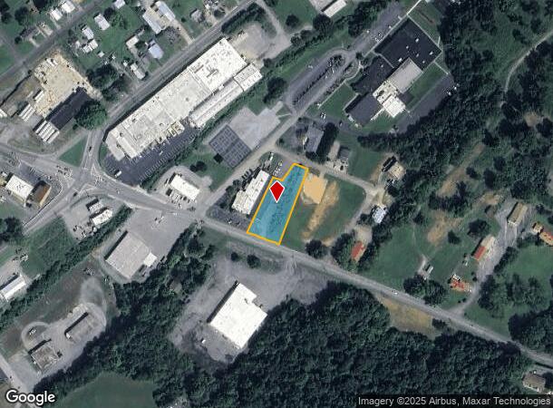803 E Church St, Greeneville, TN Parcel Map