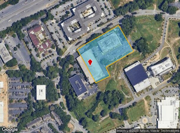  6 Executive Dr Ne, Atlanta, GA Parcel Map