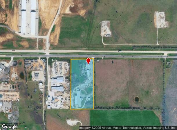  6650 E Highway 114, Rhome, TX Parcel Map