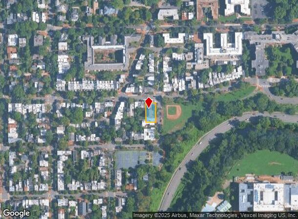  2604 P St Nw, Washington, DC Parcel Map