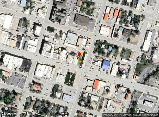 214 Main St, Lander, WY Parcel Map