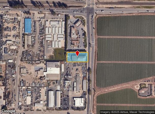 635 S Rose Ave, Oxnard, CA Parcel Map