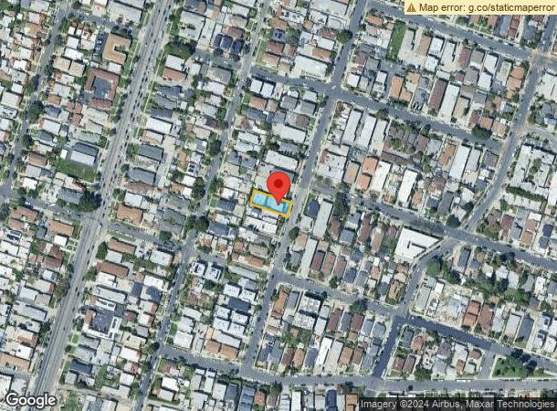  1805 S Longwood Ave, Los Angeles, CA Parcel Map