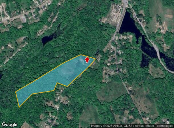 291 Slater Hill Rd, Dayville, CT Parcel Map