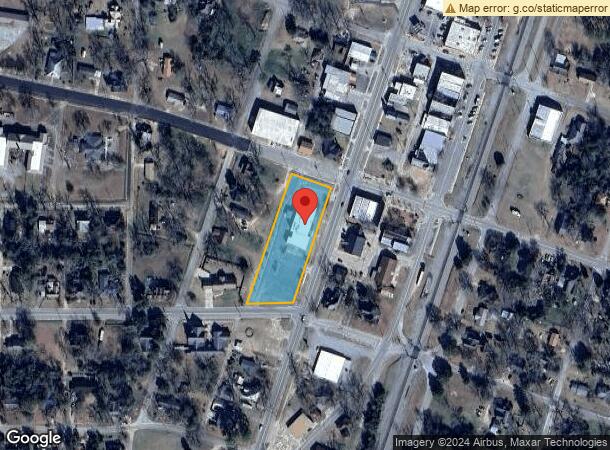  2233 Pine St, Unadilla, GA Parcel Map