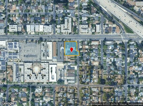  11908 Burbank Blvd, Valley Village, CA Parcel Map