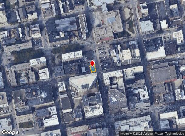 705 Vine St, Cincinnati, OH Parcel Map