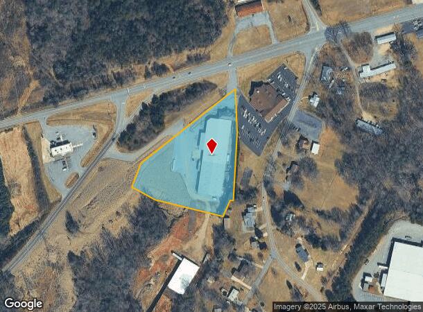 203 Us Highway 70 E, Hildebran, NC Parcel Map