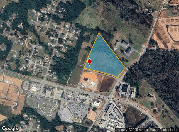 6036 Highway 332, Hoschton, GA Parcel Map