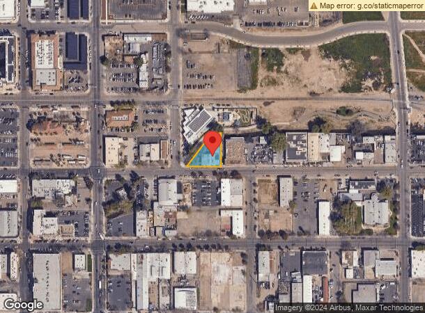  608 E Center Ave, Visalia, CA Parcel Map