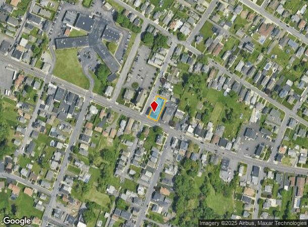  525 E 527 529 East Drinker St, Scranton, PA Parcel Map
