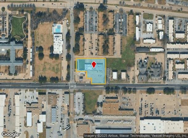 1121 W Arkansas Ln, Arlington, TX Parcel Map