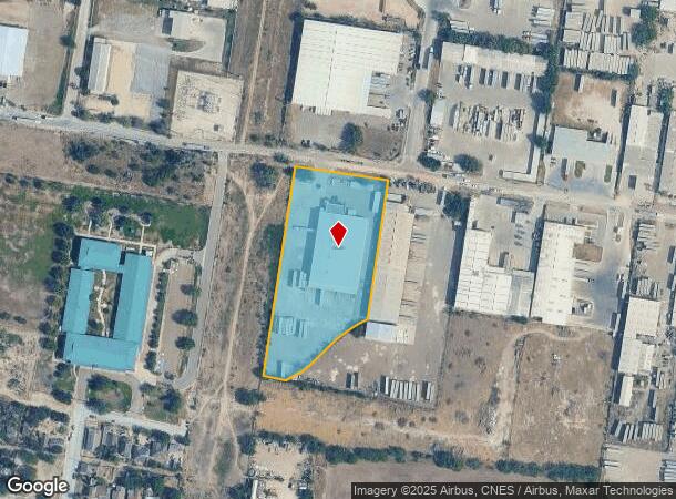 801 E Produce Rd, Hidalgo, TX Parcel Map