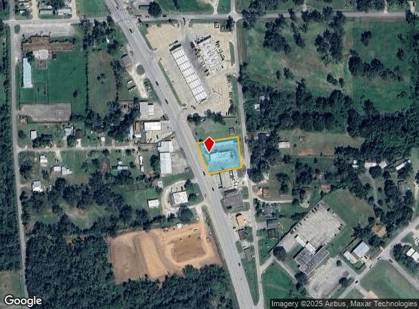 707 N Highway 36, Brazoria, TX Parcel Map